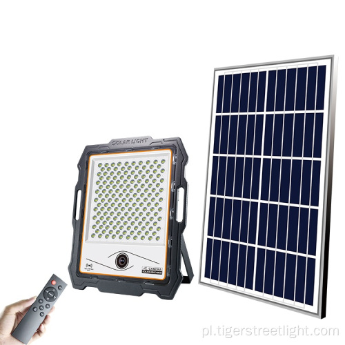 Pilot zdalnego sterowania 400 W Zewnętrzny reflektor LED Solar Power